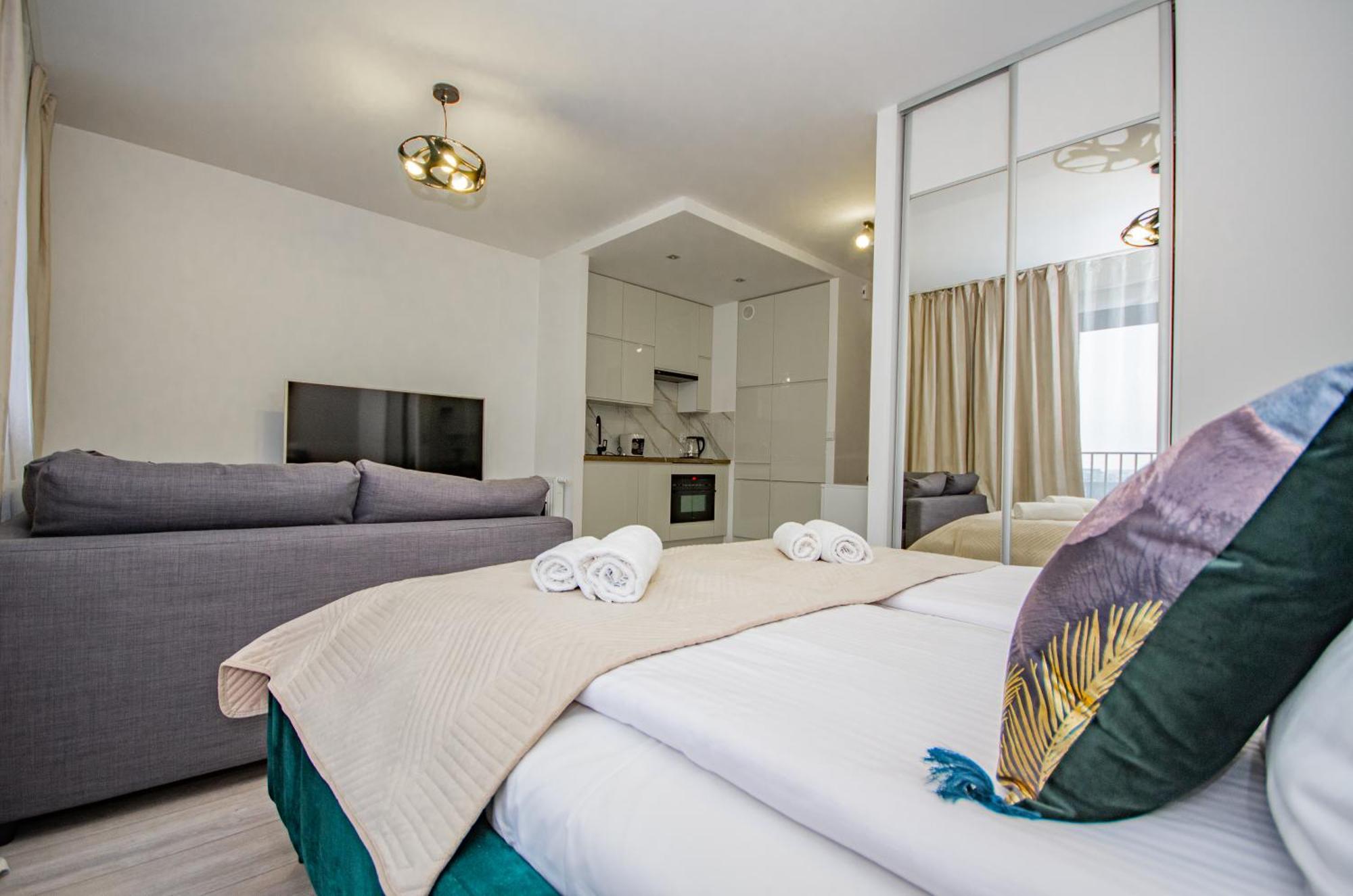 Inpoint Zablocie Modern Apartments For Work&Travel 크라쿠프 외부 사진